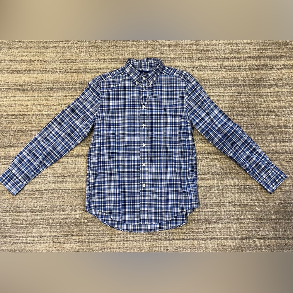 Polo Ralph Lauren Boys Dress Shirt Size 14-16 NWT